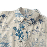 Gulf of Mexico Funny Cat Riding Dinosaurs Shirt